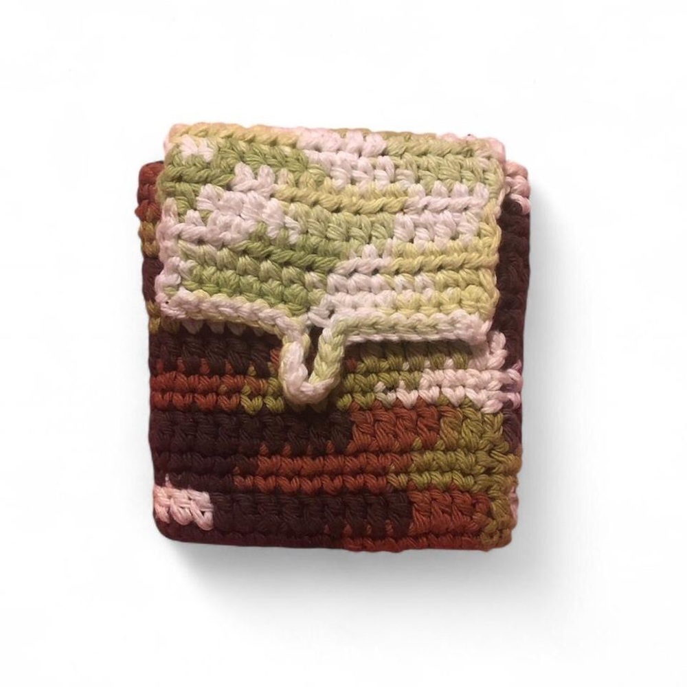 Handcrafted Multicolor Crochet Wallet
